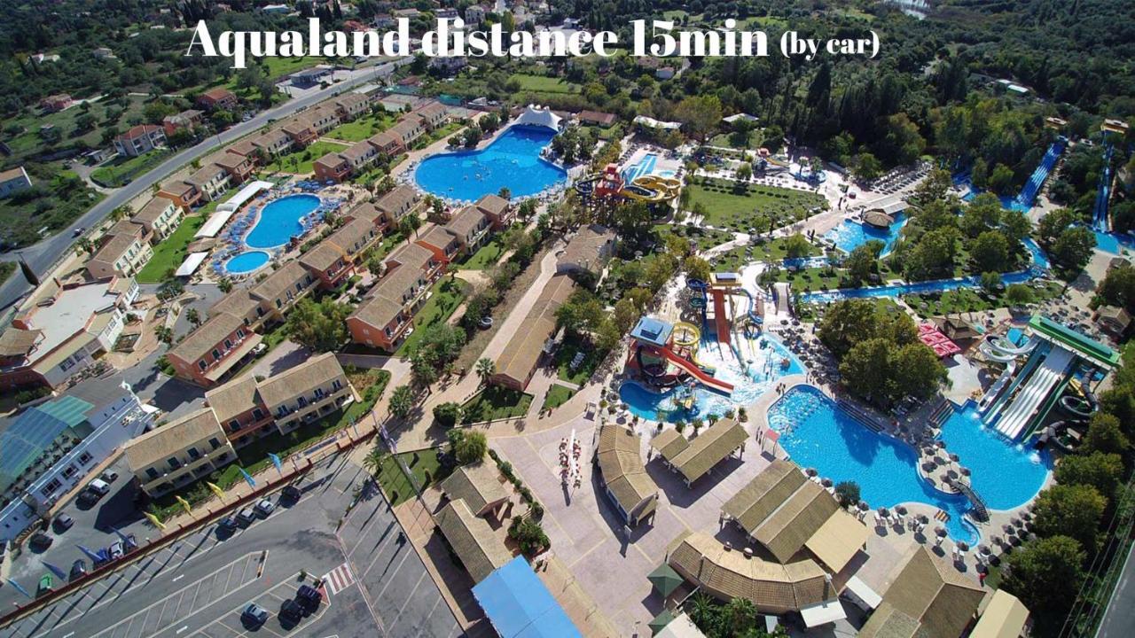 Iris Apartment Near Corfu Town Kontokali Eksteriør billede
